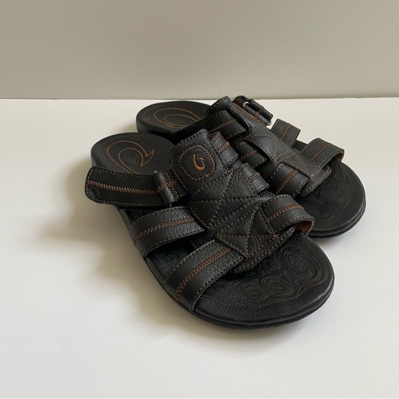 OluKai Other - OluKai M's Kaula Fisherman Sandal Black 9